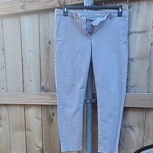 Gap Grey Skinny Mini Pants sz 12